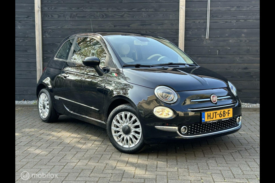 Fiat 500 1.0 Hybrid Rockstar Vol Lederen Bekleding / Clima / groot scherm carplay / Panodak / 56.460 KM!!