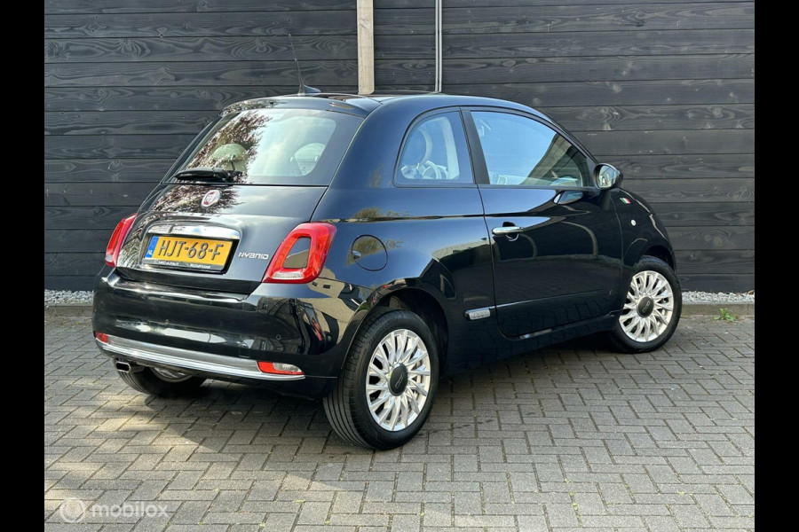 Fiat 500 1.0 Hybrid Rockstar Vol Lederen Bekleding / Clima / groot scherm carplay / Panodak / 56.460 KM!!