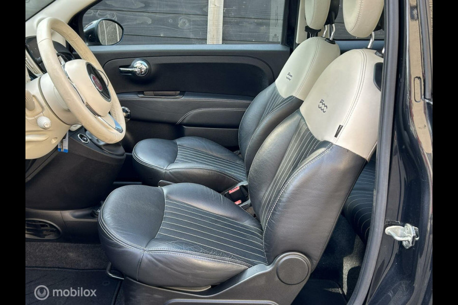 Fiat 500 1.0 Hybrid Rockstar Vol Lederen Bekleding / Clima / groot scherm carplay / Panodak / 56.460 KM!!