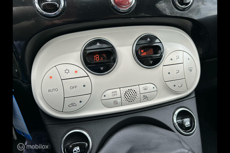 Fiat 500 1.0 Hybrid Rockstar Vol Lederen Bekleding / Clima / groot scherm carplay / Panodak / 56.460 KM!!