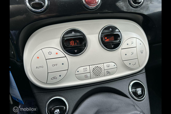 Fiat 500 1.0 Hybrid Rockstar Vol Lederen Bekleding / Clima / groot scherm carplay / Panodak / 56.460 KM!!