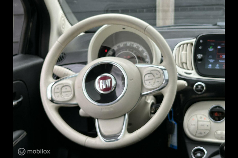 Fiat 500 1.0 Hybrid Rockstar Vol Lederen Bekleding / Clima / groot scherm carplay / Panodak / 56.460 KM!!