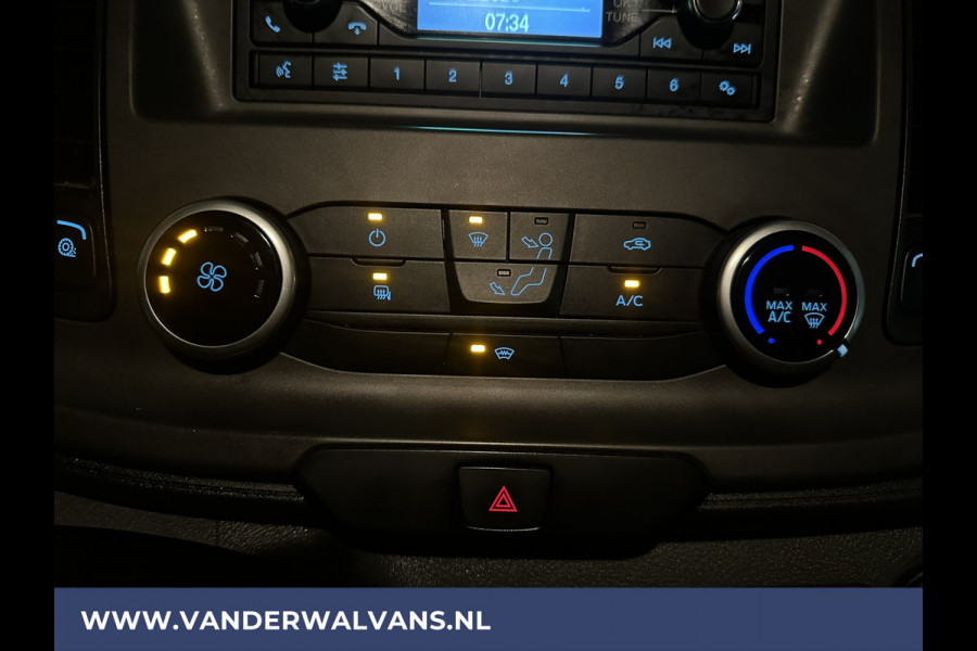 Ford Transit Custom 2.0 TDCI 131pk L2H1 Euro6 Airco | Cruisecontrol | LED | Verwarmde voorruit | Parkeersensoren, Bijrijdersbank, 2800kg Trekvermogen