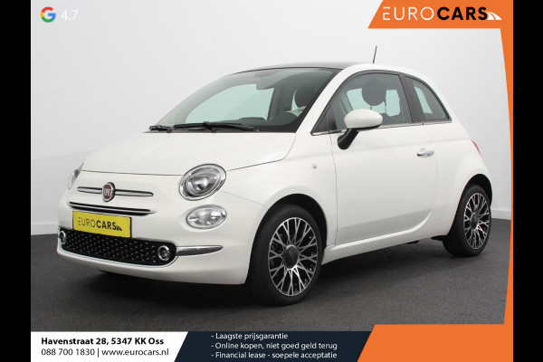 Fiat 500 1.0 Hybrid Dolcevita Panorama dak Climate Control Cruise Control Navigatie Apple Carplay/Android Auto Dab Digitale Cockpit Parkeer Sensoren  Lichtmetalen Velgen 16" Led