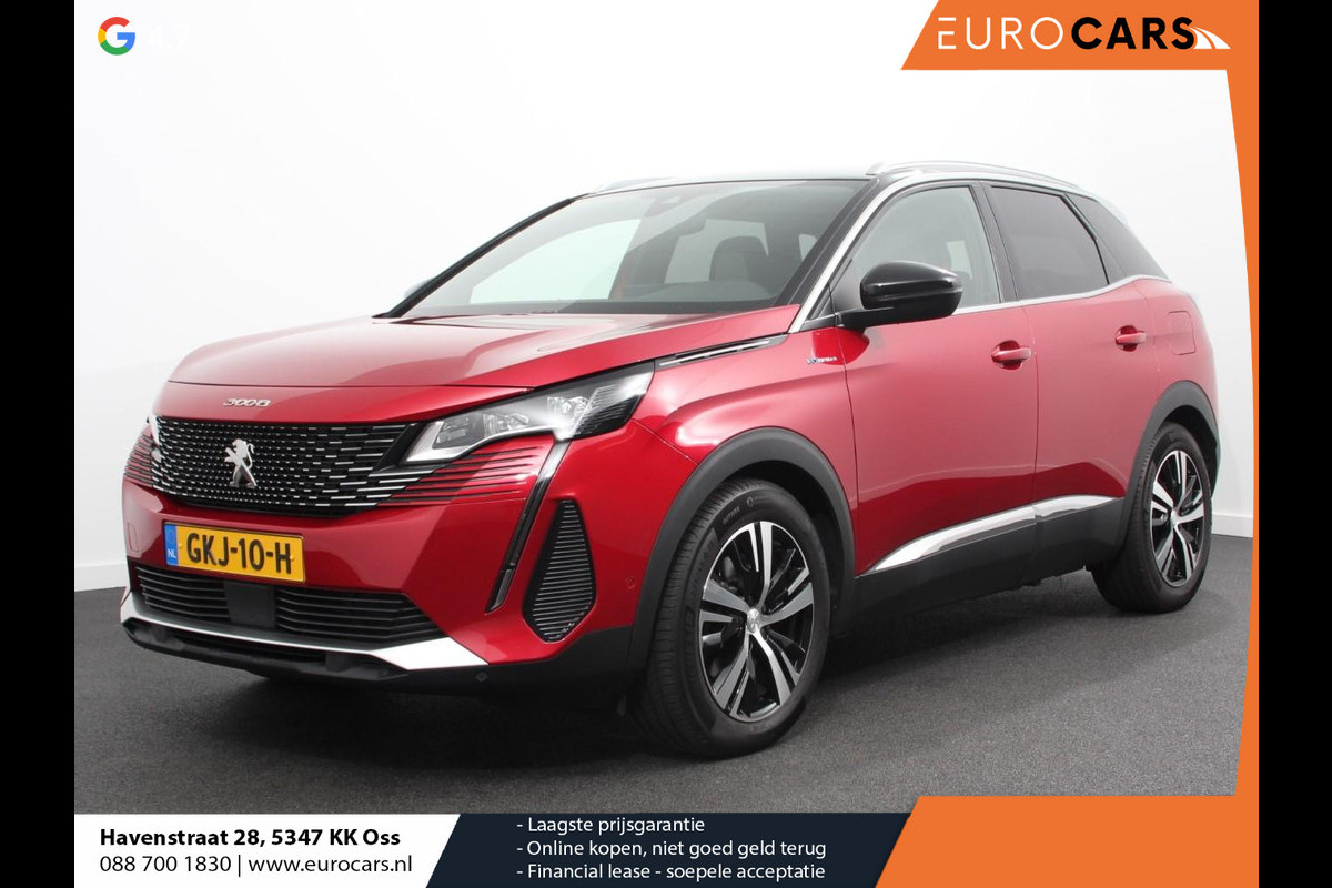 Peugeot 3008 1.6 HYbrid4 300 Blue Lease GT Climate control Adaptive cruise control Parkeersensoren Camera LED Apple Carplay/ Android Auto Keyless Navigatie Peugeot 3008 1.6 HYbrid4 300 Blue Lease GT Climate control Adaptive cruise control Parkeersensoren Camera LED Apple Carplay/ Android Auto Keyless Navigatie