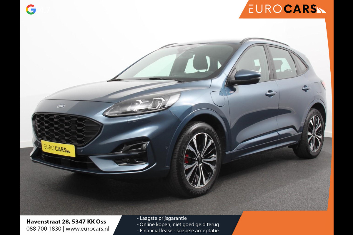 Ford Kuga 2.5 PHEV 224pk ST-Line X Automaat Adaptieve cruise control Parkeersensoren Afneembare trekhaak Navigatie LED Elektrische kofferbak Verwarmde voorstoelen Climate control HUD Ford Kuga 2.5 PHEV 224pk ST-Line X Automaat Adaptieve cruise control Parkeersensoren Afneembare trekhaak Navigatie LED Elektrische kofferbak Verwarmde voorstoelen Climate control HUD