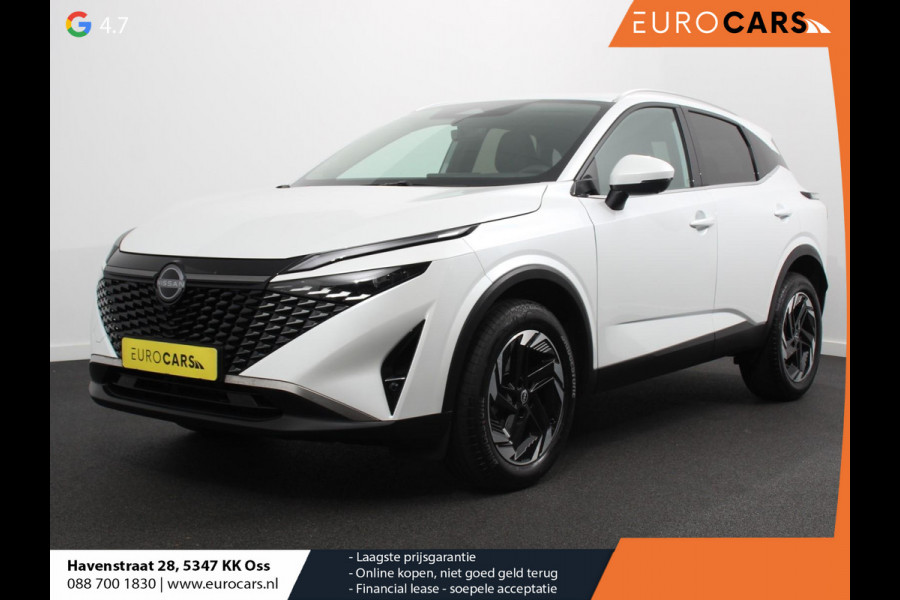 Nissan QASHQAI 1.3 MHEV Xtronic N-Connecta Navigatie Apple Carplay/ Android Auto 360 camera Parkeersensoren Adaptive Cruise Control Blind Spot Assist Stoelverwarming Half leder Climate Control