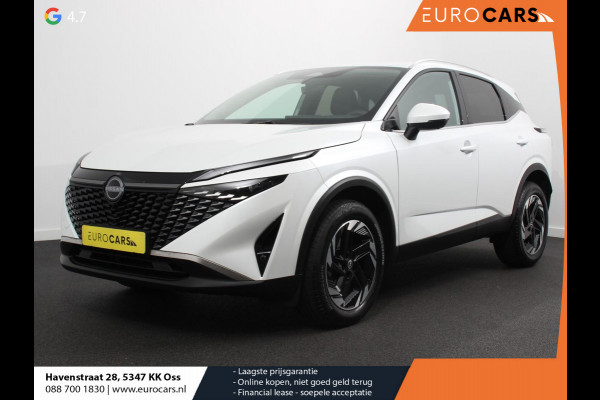Nissan QASHQAI 1.3 MHEV Xtronic N-Connecta Navigatie Apple Carplay/ Android Auto 360 camera Parkeersensoren Adaptive Cruise Control Blind Spot Assist Stoelverwarming Half leder Climate Control