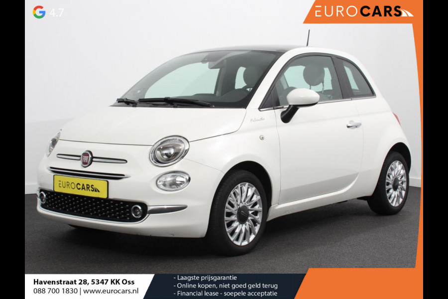Fiat 500 1.0 Hybrid Dolcevita Parkeersensor achter Climate control Radio Panoramadak Cruise control