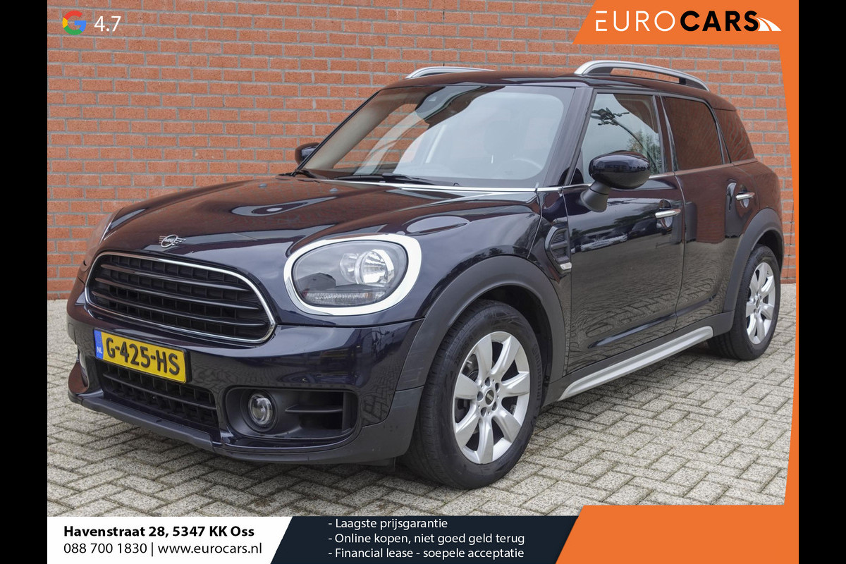 MINI Countryman 1.5 One Pepper Mini Navigatie Parkeersensoren achter Cruise Control Airco 17” Lichtmetalen Velgen Dakrails MINI Countryman 1.5 One Pepper Mini Navigatie Parkeersensoren achter Cruise Control Airco 17” Lichtmetalen Velgen Dakrails