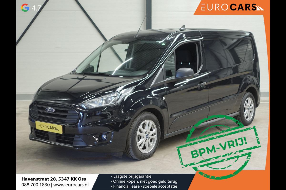 Ford Transit Connect 1.5 EcoBlue Automaat L2 Trend Navigatie Airco Camera Parkeersensoren Cruise Control Trekhaak Betimmering Lichtmetalen Velgen