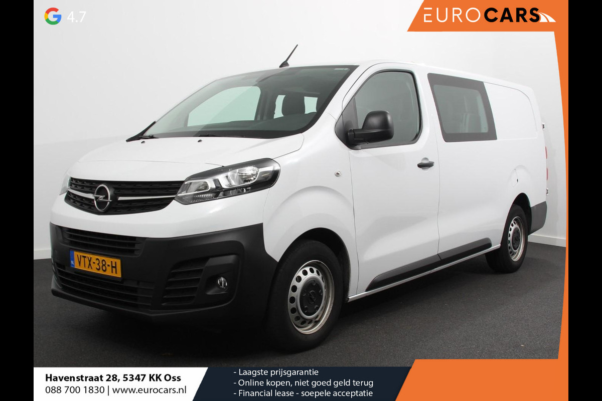 Opel Vivaro 2.0 CDTI Automaat 145 pk L3H1 Dubbele Cabine 6p Edition Navigatie Airco Bluetooth Trekhaak Betimmering Cruise Control Opel Vivaro 2.0 CDTI Automaat 145 pk L3H1 Dubbele Cabine 6p Edition Navigatie Airco Bluetooth Trekhaak Betimmering Cruise Control