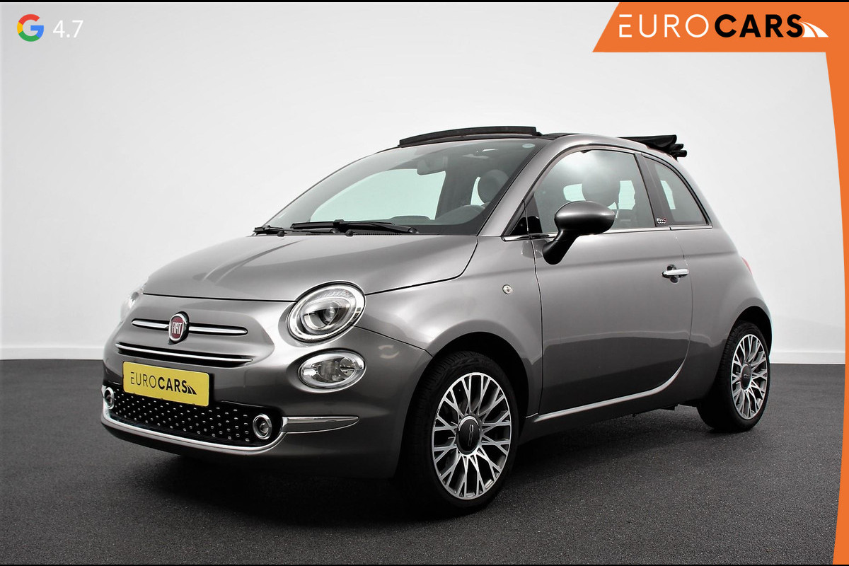 Fiat 500C 1.2 Star Lederen bekleding Navigatie Apple Carplay / Android Auto Climate Control Parkeer sensoren Led Fiat 500C 1.2 Star Lederen bekleding Navigatie Apple Carplay / Android Auto Climate Control Parkeer sensoren Led