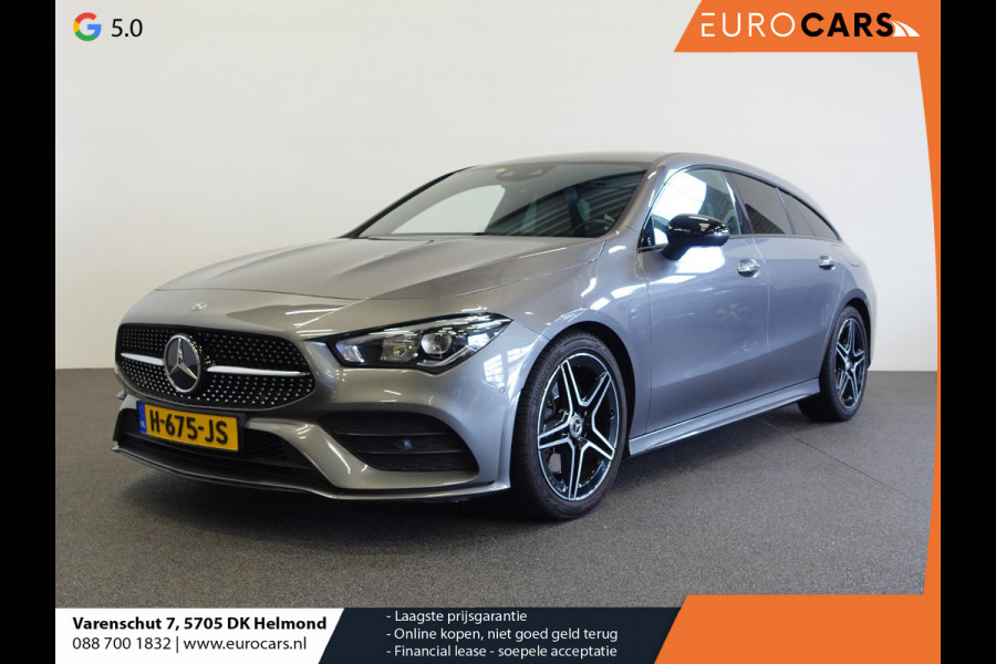 Mercedes-Benz CLA-Klasse Shooting Brake 200 Aut. DCT AMG Line Night Pakket Plus Pakket Ambiente Verlichting Leder Alcantara Trekhaak Full LED Navigatie PDC VA + Camera