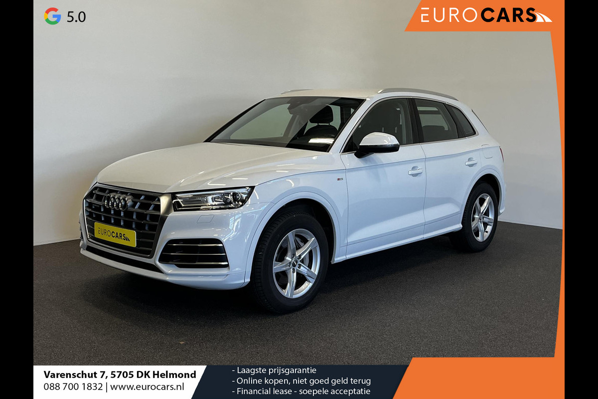 Audi Q5 50 TFSI e S edition 299 PK S-Line Airco | ECC MMI Navi Plus Cruise Control PDC VA Trekhaak Audi Q5 50 TFSI e S edition 299 PK S-Line Airco | ECC MMI Navi Plus Cruise Control PDC VA Trekhaak
