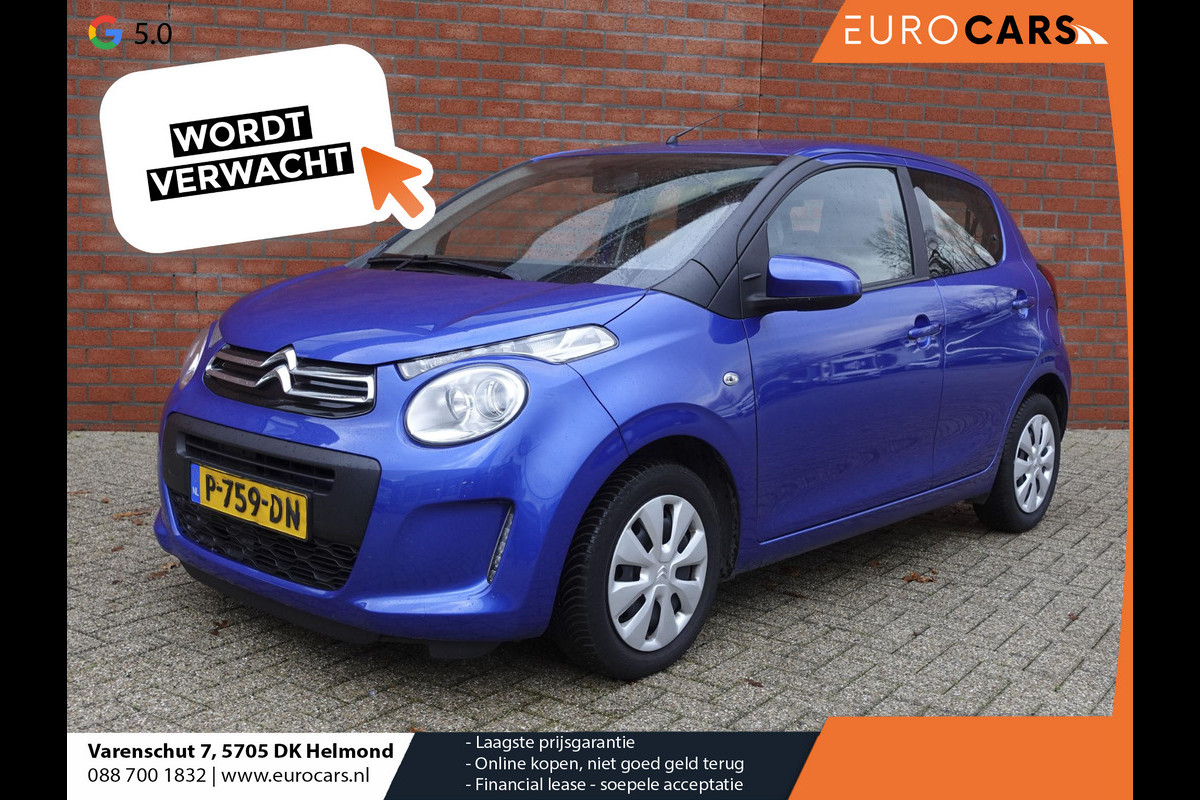 Citroën C1 1.0 VTi Feel Airco Apple Carplay/Android Auto Navigatie Camera 5-DRS Citroën C1 1.0 VTi Feel Airco Apple Carplay/Android Auto Navigatie Camera 5-DRS
