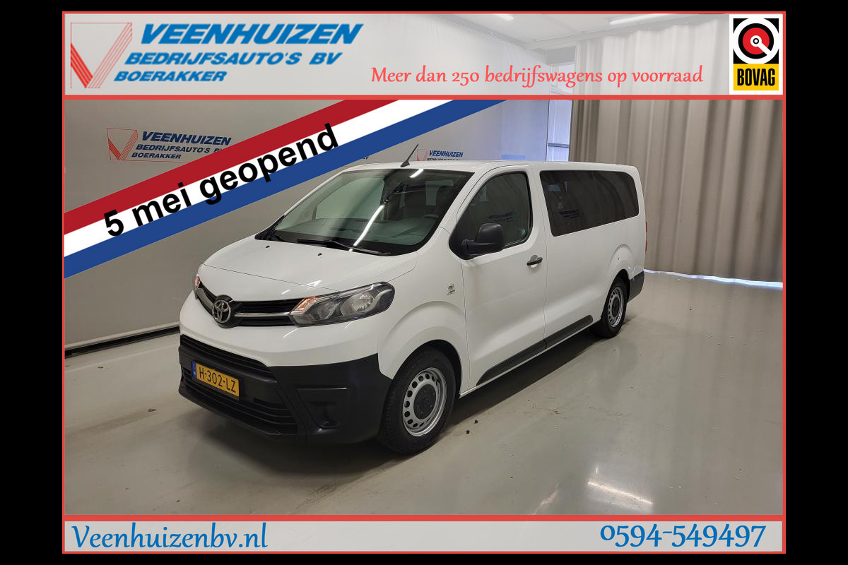 Toyota Proace Shuttle 1.5D-4D 120PK Rolstoelbus 8-persoons Incl. BPM Toyota Proace Shuttle 1.5D-4D 120PK Rolstoelbus 8-persoons Incl. BPM