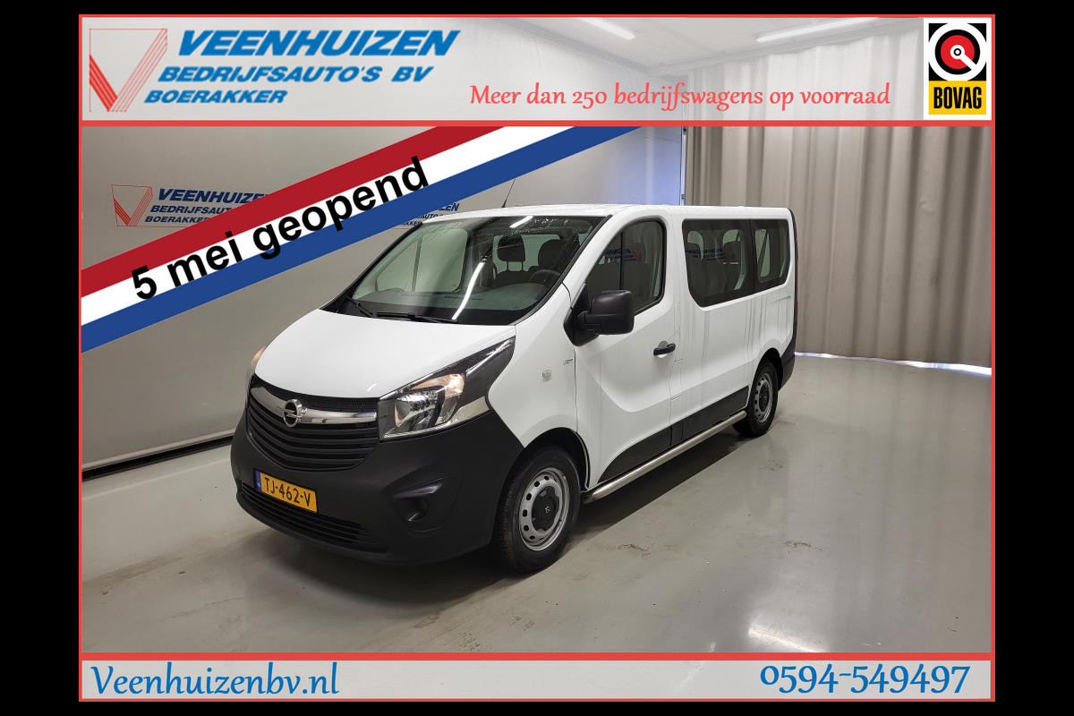 Opel Vivaro Combi 1.6CDTI Personenbus 9-Persoons Excl. BTW Bpm vrij Euro 6! Opel Vivaro Combi 1.6CDTI Personenbus 9-Persoons Excl. BTW Bpm vrij Euro 6!