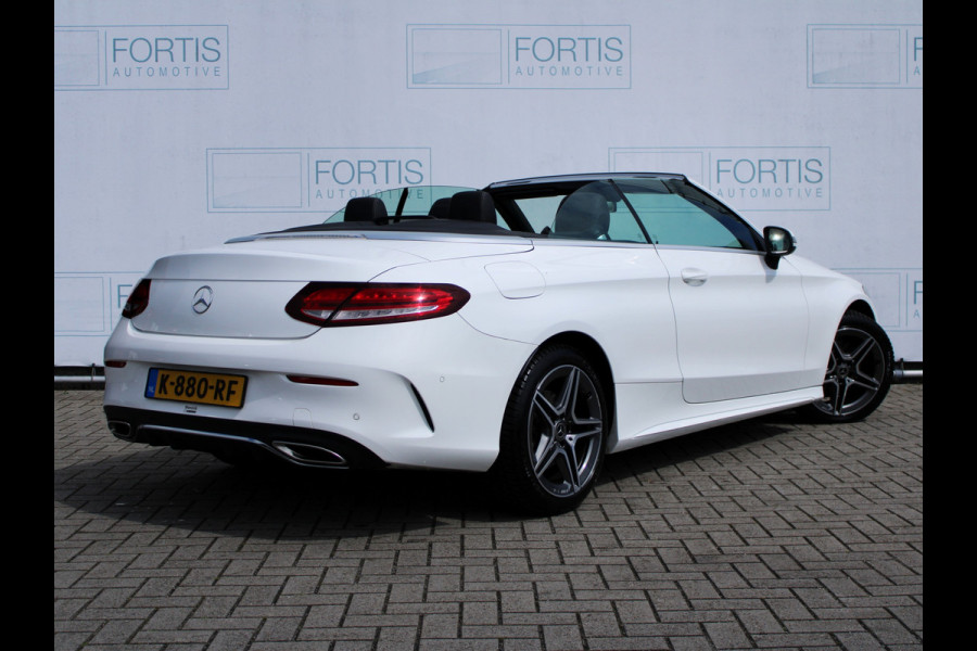 Mercedes-Benz C-Klasse Cabrio 180 Sport Edition AMG | NEKVERWARMING | STOELVERW | CAMERA | CARPLAY | DEALER ONDERHOUDEN !