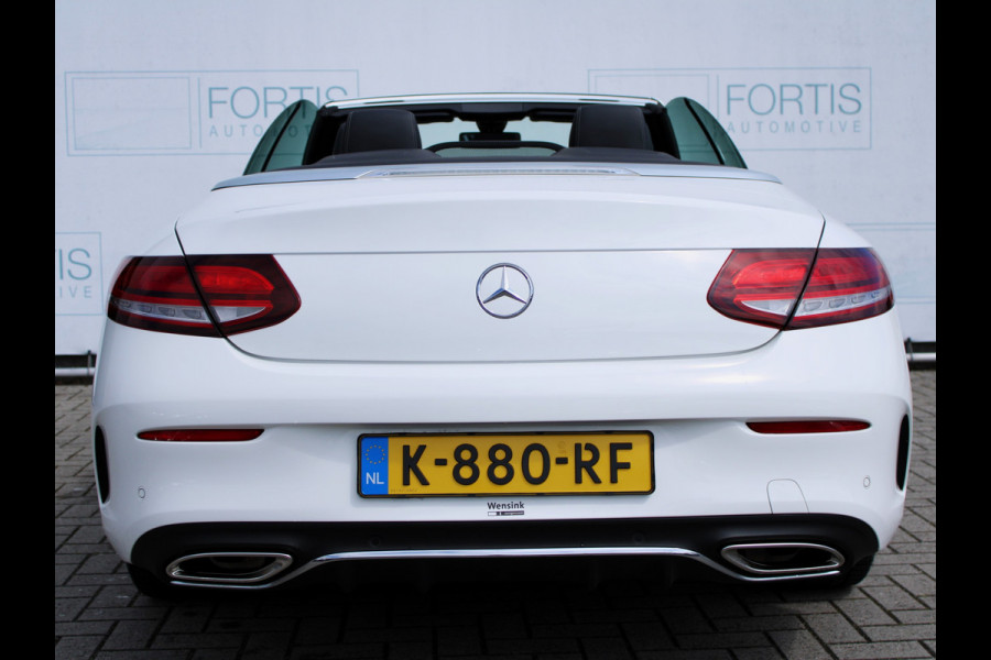 Mercedes-Benz C-Klasse Cabrio 180 Sport Edition AMG | NEKVERWARMING | STOELVERW | CAMERA | CARPLAY | DEALER ONDERHOUDEN !