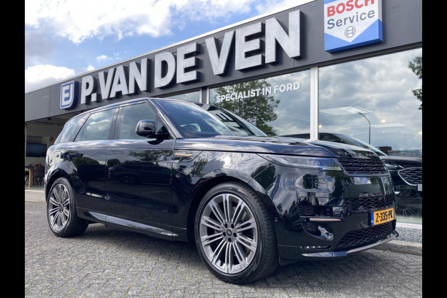 Land Rover Range Rover Sport P460e Dynamic SE PHEV | Direct leverbaar! NL auto | 23” ‘Style 1075’ | Pano schuif-/kanteldak [041CZ] | Meridian™ 3D Surround [025MN] | Walnut houtfineer [088UM] | Elek. trekhaak [028LD] | Cold Climate Pack [072BI