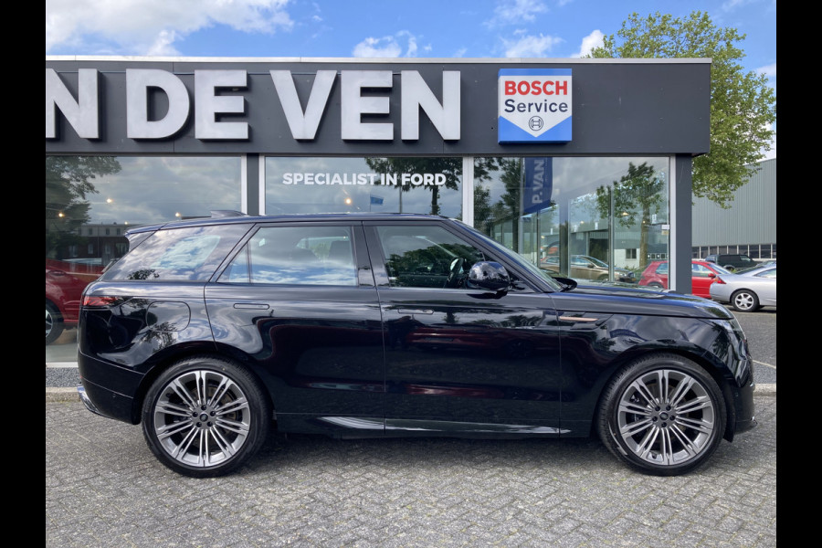 Land Rover Range Rover Sport P460e Dynamic SE PHEV | Direct leverbaar! NL auto | 23” ‘Style 1075’ | Pano schuif-/kanteldak [041CZ] | Meridian™ 3D Surround [025MN] | Walnut houtfineer [088UM] | Elek. trekhaak [028LD] | Cold Climate Pack [072BI