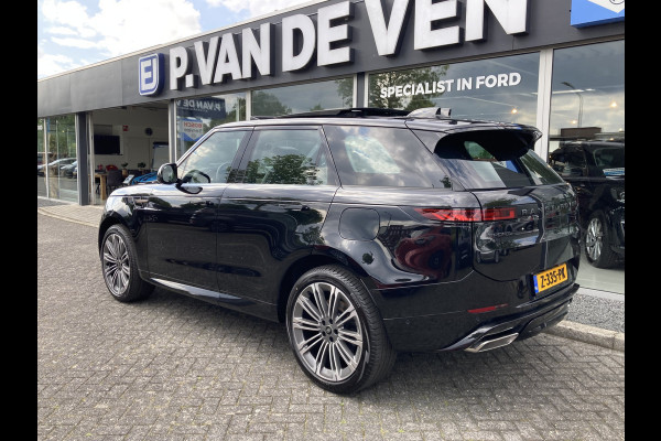 Land Rover Range Rover Sport P460e Dynamic SE PHEV | Direct leverbaar! NL auto | 23” ‘Style 1075’ | Pano schuif-/kanteldak [041CZ] | Meridian™ 3D Surround [025MN] | Walnut houtfineer [088UM] | Elek. trekhaak [028LD] | Cold Climate Pack [072BI
