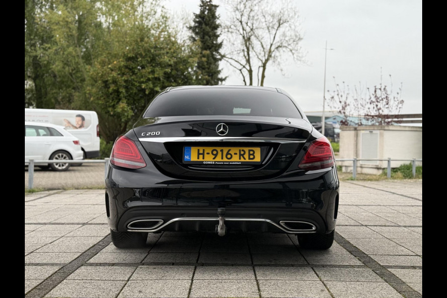 Mercedes-Benz C-Klasse 200d Aut. AMG Sport Ed. 160ps | Multibeam LED | Leder | Trekhaak |