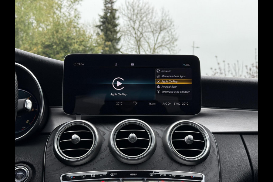 Mercedes-Benz C-Klasse 200d Aut. AMG Sport Ed. 160ps | Multibeam LED | Leder | Trekhaak |