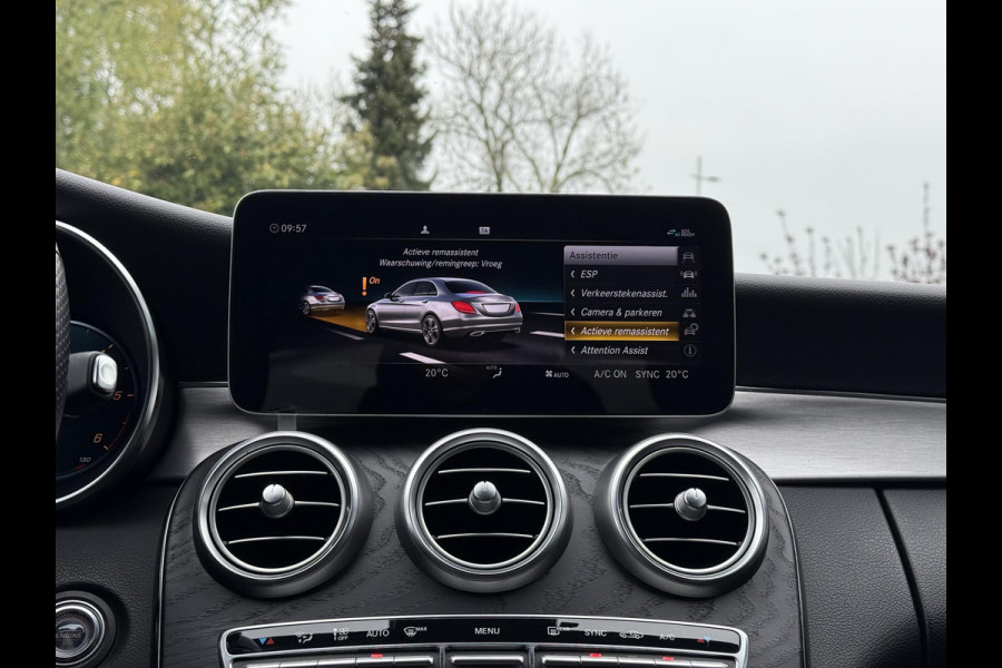 Mercedes-Benz C-Klasse 200d Aut. AMG Sport Ed. 160ps | Multibeam LED | Leder | Trekhaak |