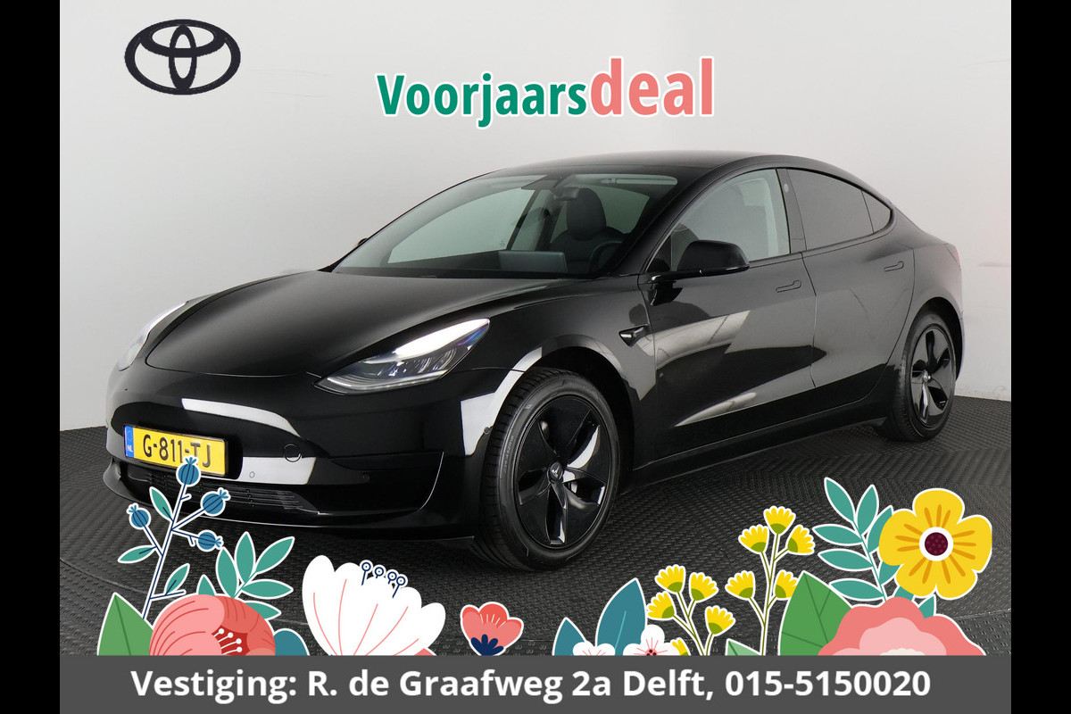 Tesla Model 3 Black Edition Standard RWD Plus 60 kWh | Navigatie | Panoramadak | Privacy Glass Tesla Model 3 Black Edition Standard RWD Plus 60 kWh | Navigatie | Panoramadak | Privacy Glass