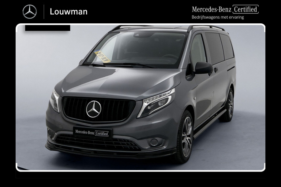 Mercedes-Benz Vito 116 CDI Lang *Edition* Dubbele Cabine 24 Maanden Certified Garantie Spoilerpakket LED Apple Carplay/Android Auto Navigatie Achte