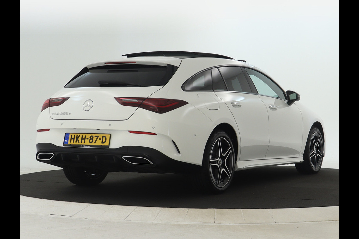 Mercedes-Benz CLA-Klasse Shooting Brake 250 e AMG Face Lift Plug-In Hybride | AMG Line Premium | Night Pakket | Panorama Schuif-Kanteldak | 11 kw Laden | Stuur en Stoelverwarmig | Inclusief 24 maanden MB Certified garantie voor Europa. Mercedes-Benz CLA-Klasse Shooting Brake 250 e AMG Face Lift Plug-In Hybride | AMG Line Premium | Night Pakket | Panorama Schuif-Kanteldak | 11 kw Laden | Stuur en Stoelverwarmig | Inclusief 24 maanden MB Certified garantie voor Europa.