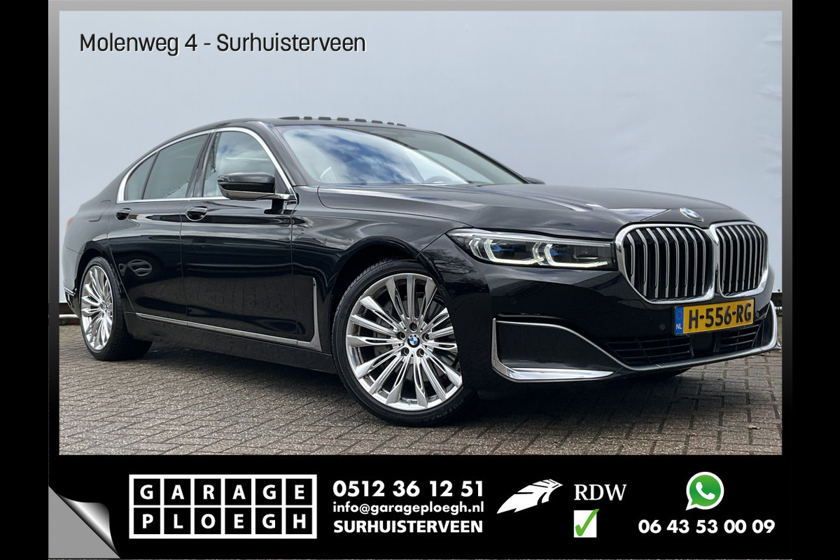 BMW 7 Serie 730d xDrive ACC Pano Softclose Vierwielbesturing High Executive HUD BMW 7 Serie 730d xDrive ACC Pano Softclose Vierwielbesturing High Executive HUD