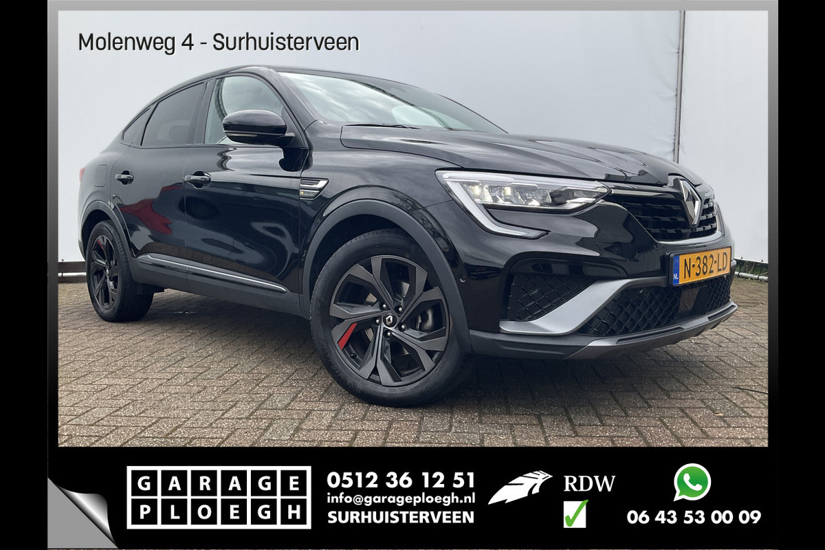 Renault Arkana 1.6 E-Tech Hybrid 145 R.S. Line Stoel/Stuurverw Sfeerverl Nav/Cam Dab+ RS Line Renault Arkana 1.6 E-Tech Hybrid 145 R.S. Line Stoel/Stuurverw Sfeerverl Nav/Cam Dab+ RS Line