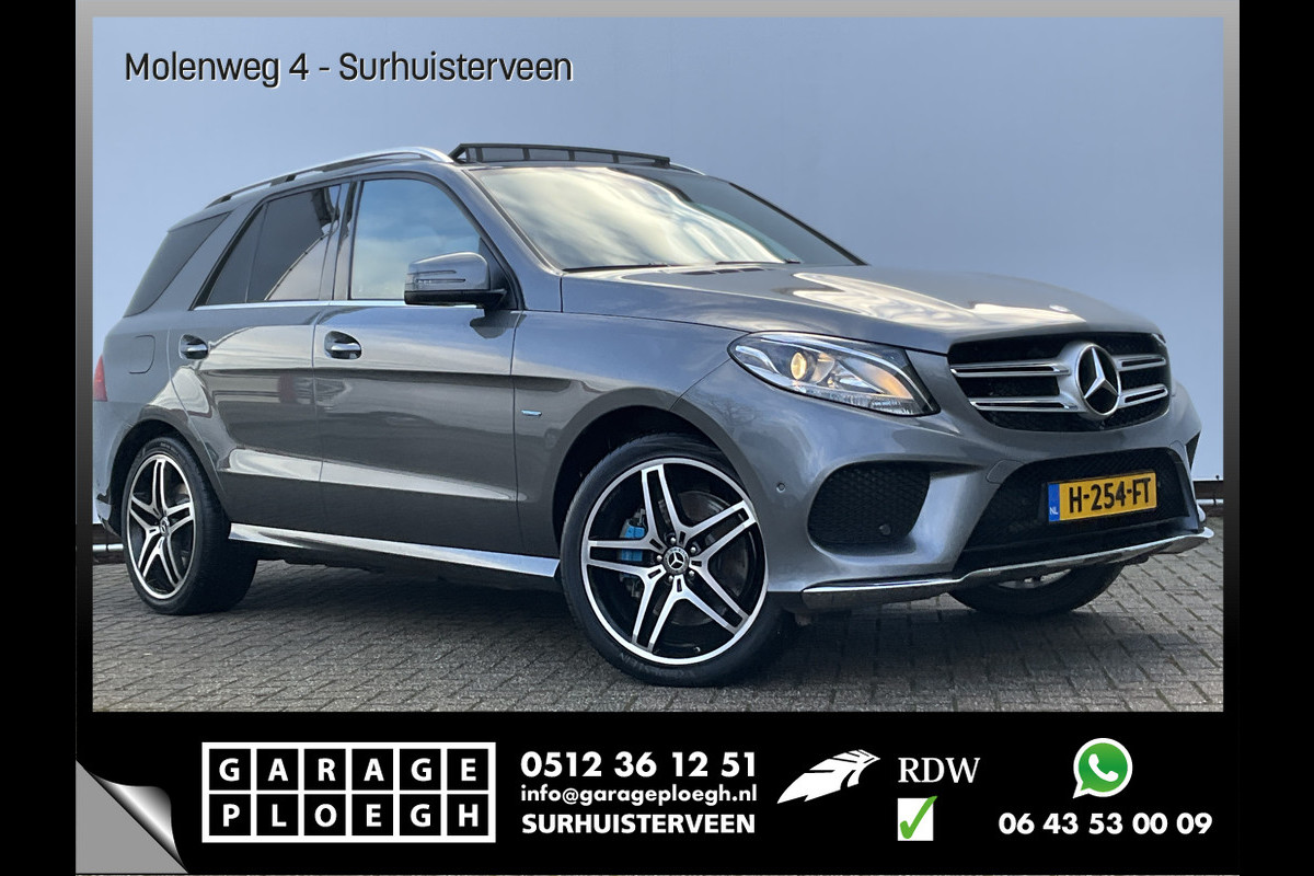 Mercedes-Benz GLE 500 e 4MATIC AMG Dealer-OH Pano/Schuif-dak Trekh 21-Inch Harman/Kardon! Mercedes-Benz GLE 500 e 4MATIC AMG Dealer-OH Pano/Schuif-dak Trekh 21-Inch Harman/Kardon!