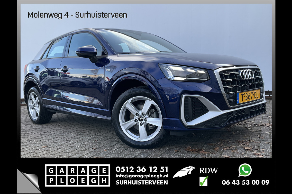 Audi Q2 35 TFSI 150pk Autom S-Line Nav/Cam Stoelverw. + electr. S-Line Audi Q2 35 TFSI 150pk Autom S-Line Nav/Cam Stoelverw. + electr. S-Line
