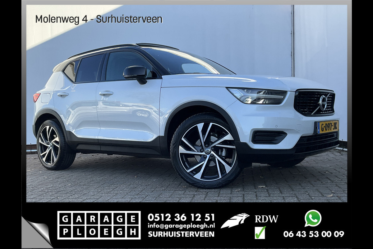 Volvo XC40 1.5 T3 R-Design Pano.dak Stoelverw 20inch Leer/Alca Trekhaak Volvo XC40 1.5 T3 R-Design Pano.dak Stoelverw 20inch Leer/Alca Trekhaak