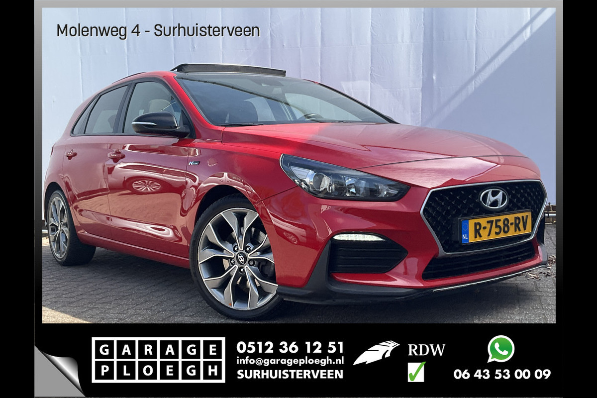 Hyundai i30 1.4 T-GDI N-Line Automaat Pano Nav/Cam Stoel/Stuurverw Uitstraling! Hyundai i30 1.4 T-GDI N-Line Automaat Pano Nav/Cam Stoel/Stuurverw Uitstraling!