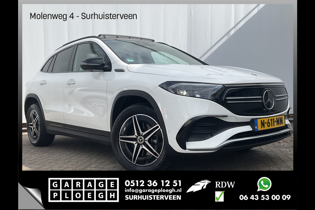 Mercedes-Benz EQA 250 Business Solution AMG 67 kWh Pano Hud Adap.Cruise Burmester 360Cam VOL!