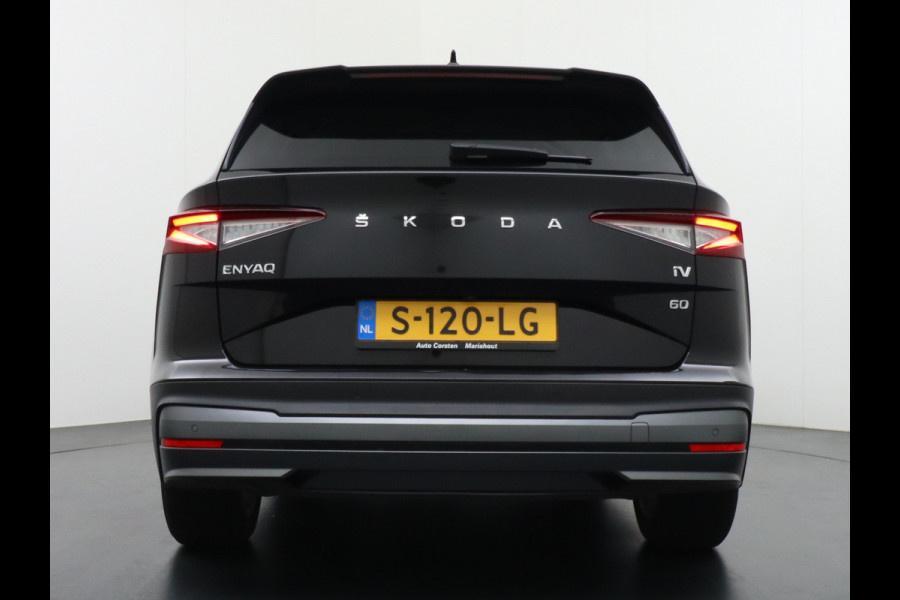 Škoda ENYAQ iV 60 Navi Ecc Adaptieve Cruise Control CameraApple Carplay Android Keyless Led Pdc DabBusiness Edition Plus Stoelverwarming Bluetooth Dodehoek detector Draadloze tel.lader Rijstrooksensor Regen-Lichtsensor Origineel Nederlandse 1e Eigenaar Auto nieuwprijs €51.910,-