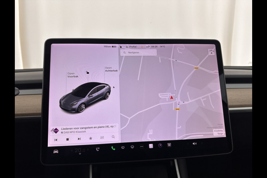 Tesla Model 3 Standard RWD Plus 60 kWh [ 3-Fase ] (INCL-BTW) Aut. *PANO | AUTO-PILOT | NAPPA-LEATHER | KEYLESS | FULL-LED | MEMORY-PACK | SURROUND-VIEW | DAB | CARPLAY | DIGI-COCKPIT | LANE-ASSIST | HEATED-COMFORT-SEATS | 19"ALU*