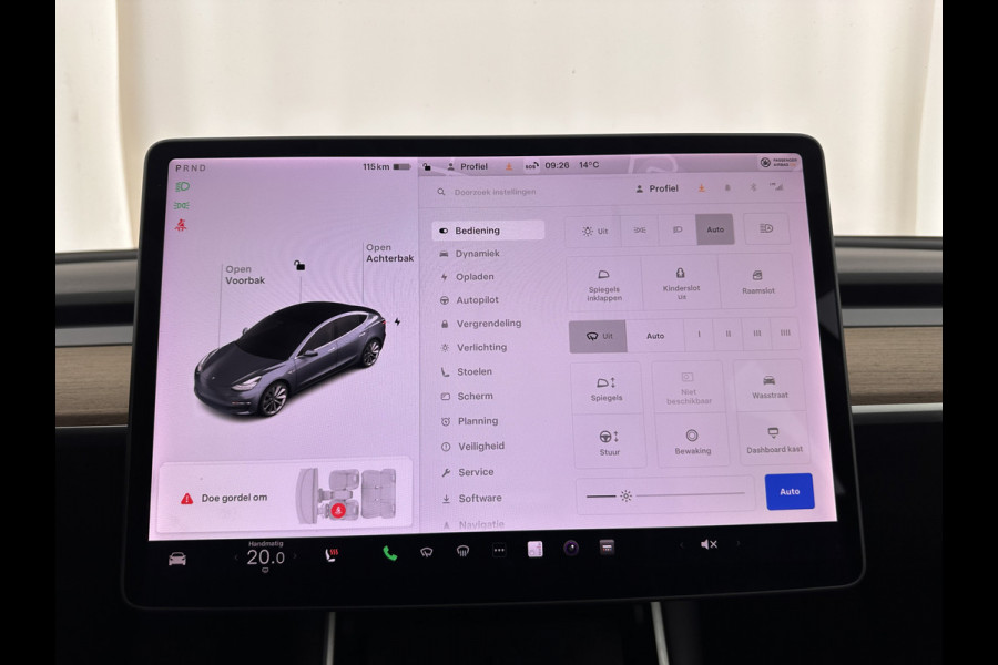 Tesla Model 3 Standard RWD Plus 60 kWh [ 3-Fase ] (INCL-BTW) Aut. *PANO | AUTO-PILOT | NAPPA-LEATHER | KEYLESS | FULL-LED | MEMORY-PACK | SURROUND-VIEW | DAB | CARPLAY | DIGI-COCKPIT | LANE-ASSIST | HEATED-COMFORT-SEATS | 19"ALU*