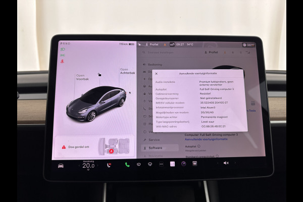 Tesla Model 3 Standard RWD Plus 60 kWh [ 3-Fase ] (INCL-BTW) Aut. *PANO | AUTO-PILOT | NAPPA-LEATHER | KEYLESS | FULL-LED | MEMORY-PACK | SURROUND-VIEW | DAB | CARPLAY | DIGI-COCKPIT | LANE-ASSIST | HEATED-COMFORT-SEATS | 19"ALU*