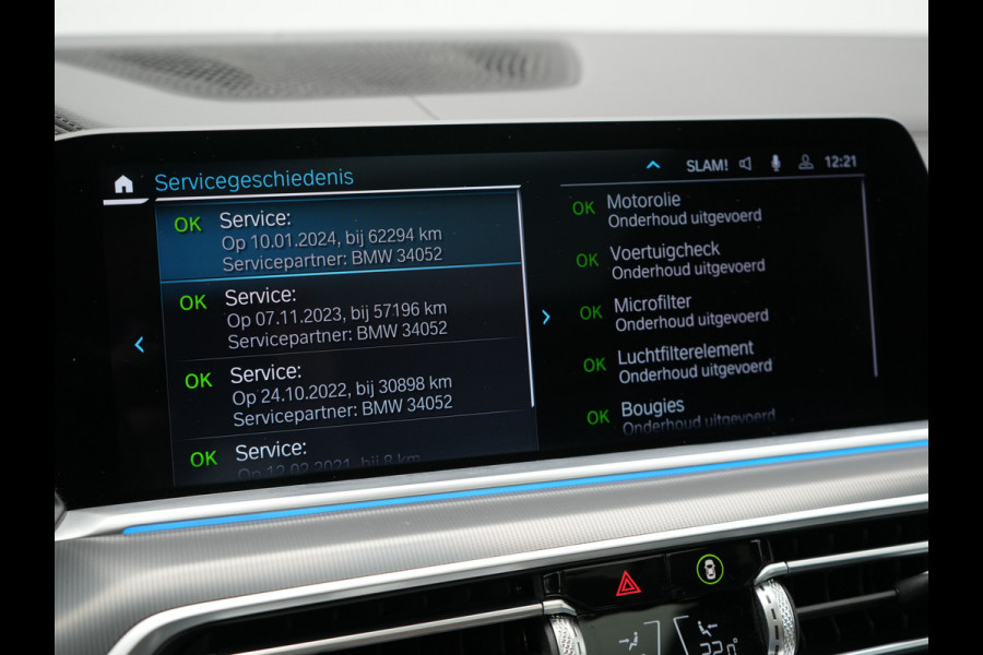 BMW X5 xDrive45e M Sport Plug In Hybrid 394pk Dealer O.H. PHEV | Panodak | Luchtvering | Lederen Sporstoelen Memory & Massage | Stoelventilatie | Harman Kardon | Head Up | Navigatie | Apple Carplay | Sfeerverlichting | Laser LED | DAB |