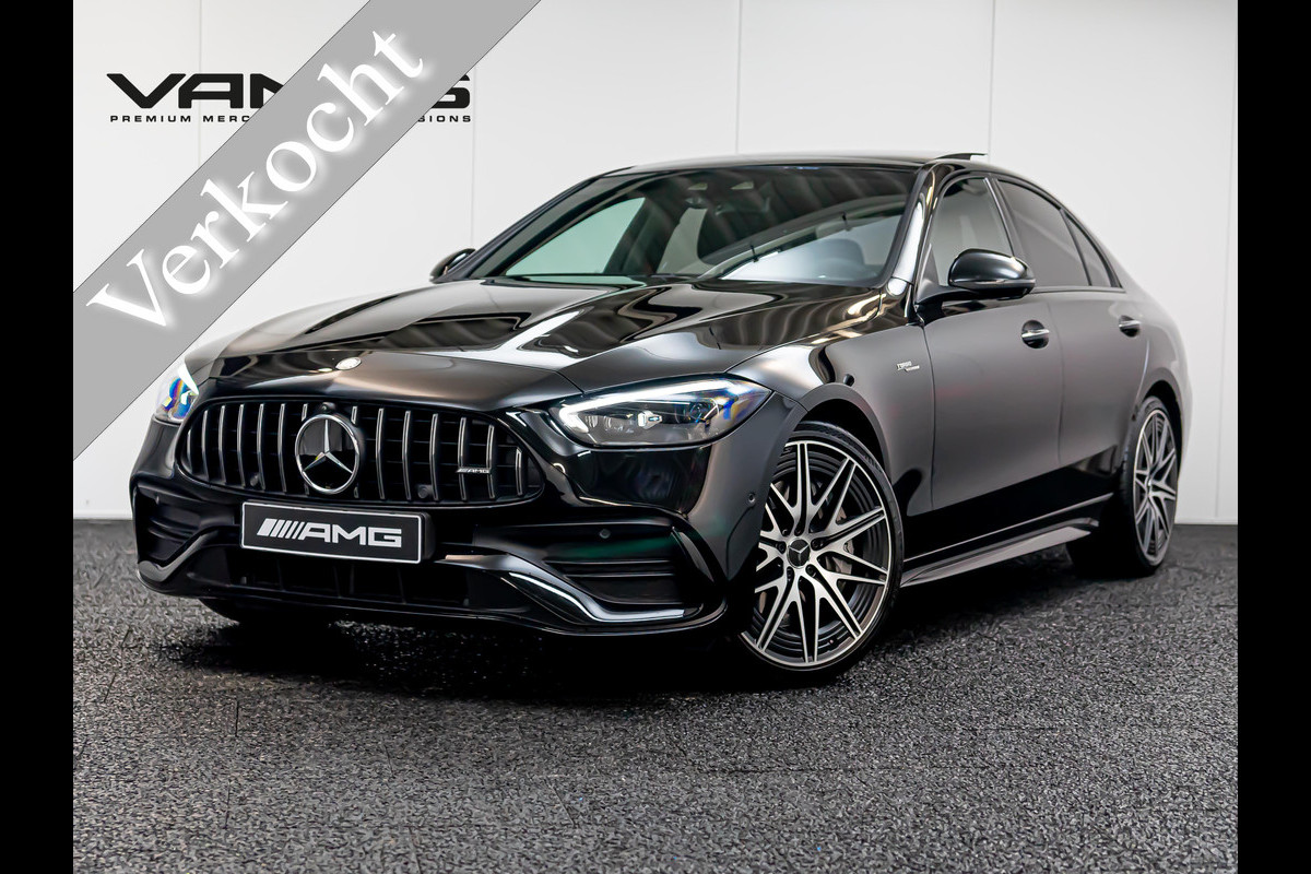 Mercedes-Benz C-Klasse AMG 43 4MATIC | Akrapovic® | Burmester® | Gestuurde achteras Mercedes-Benz C-Klasse AMG 43 4MATIC | Akrapovic® | Burmester® | Gestuurde achteras