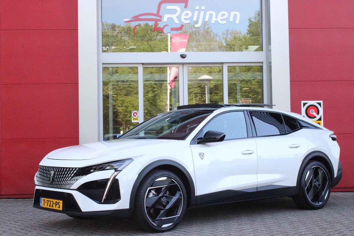 Peugeot 408 1.6 HYbrid 225PK GT **ALLE OPTIES** | PANORAMISCH SCHUIF/KANTEL DAK | MATRIX LED KOPLAMPEN | VOLLEDIG LEDEREN BEKLEDING | STOELEN ELEKTRISCH VERSTELBAAR MET VERWARMING EN MASSAGE| BESTUURDERSTOEL MET GEHEUGEN | FOCAL AUDIO SYSTEM | NIGHT VISION | ELEKTRISCH BEDIENBARE ACHTERKLEP | ADAPTIVE CRUISE CONTROL | 20" LICHTMETAAL MONOLITHE | STUUR EN VOORRUIT VERWARMING | DRAADLOZE APPLE CARPLAY/ANDROID AUTO | NAVIGATIE | DRAADLOZE TELEFOONLADER | 360˚ CAMERA | KEYLESS ENTRY/START | PARKEERSENSOREN VOOR EN ACHTER | Peugeot 408 1.6 HYbrid 225PK GT **ALLE OPTIES** | PANORAMISCH SCHUIF/KANTEL DAK | MATRIX LED KOPLAMPEN | VOLLEDIG LEDEREN BEKLEDING | STOELEN ELEKTRISCH VERSTELBAAR MET VERWARMING EN MASSAGE| BESTUURDERSTOEL MET GEHEUGEN | FOCAL AUDIO SYSTEM | NIGHT VISION | ELEKTRISCH BEDIENBARE ACHTERKLEP | ADAPTIVE CRUISE CONTROL | 20" LICHTMETAAL MONOLITHE | STUUR EN VOORRUIT VERWARMING | DRAADLOZE APPLE CARPLAY/ANDROID AUTO | NAVIGATIE | DRAADLOZE TELEFOONLADER | 360˚ CAMERA | KEYLESS ENTRY/START | PARKEERSENSOREN VOOR EN ACHTER |