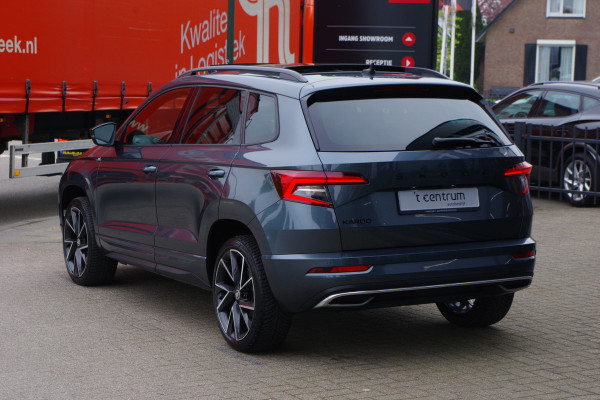 Škoda Karoq 1.5 TSI ACT 150 PK Automaat Sportline BNS, Trekhaak, Panoramadak, Camera, Adap. Cruise Control