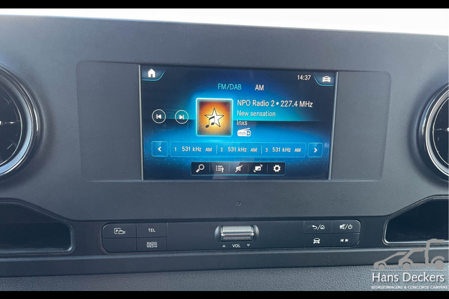 Mercedes-Benz Sprinter 316 L2H2 Zwart MBUX Trekhaak 3500kg 163pk Airco