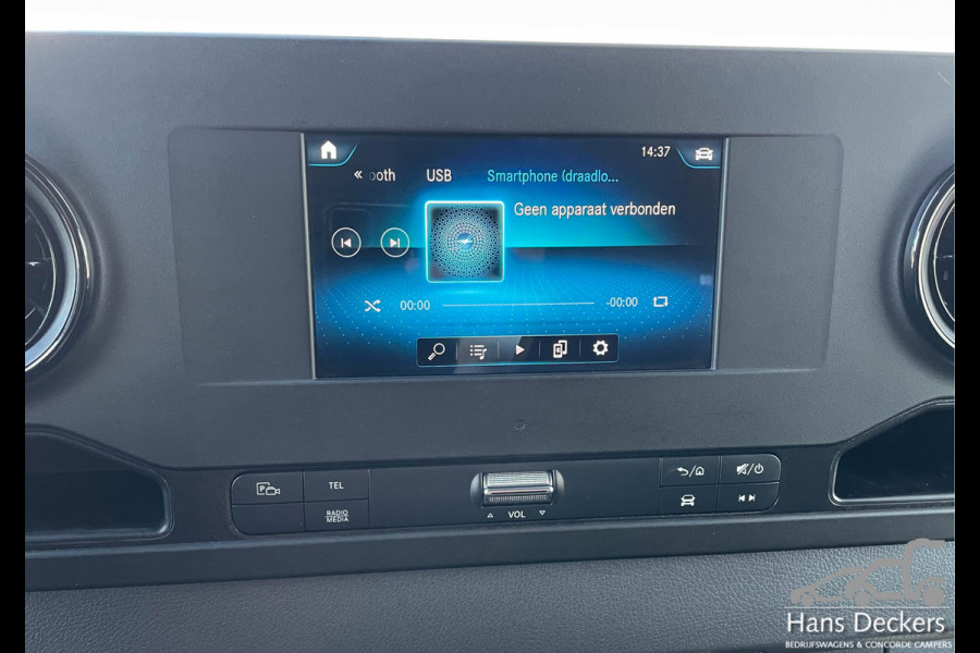 Mercedes-Benz Sprinter 316 L2H2 Zwart MBUX Trekhaak 3500kg 163pk Airco